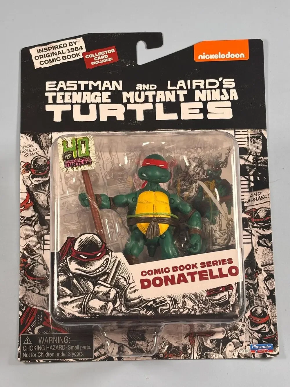Donatello Teenage Mutant Ninja Turtles Comicbook Playmates 5” Action Figure